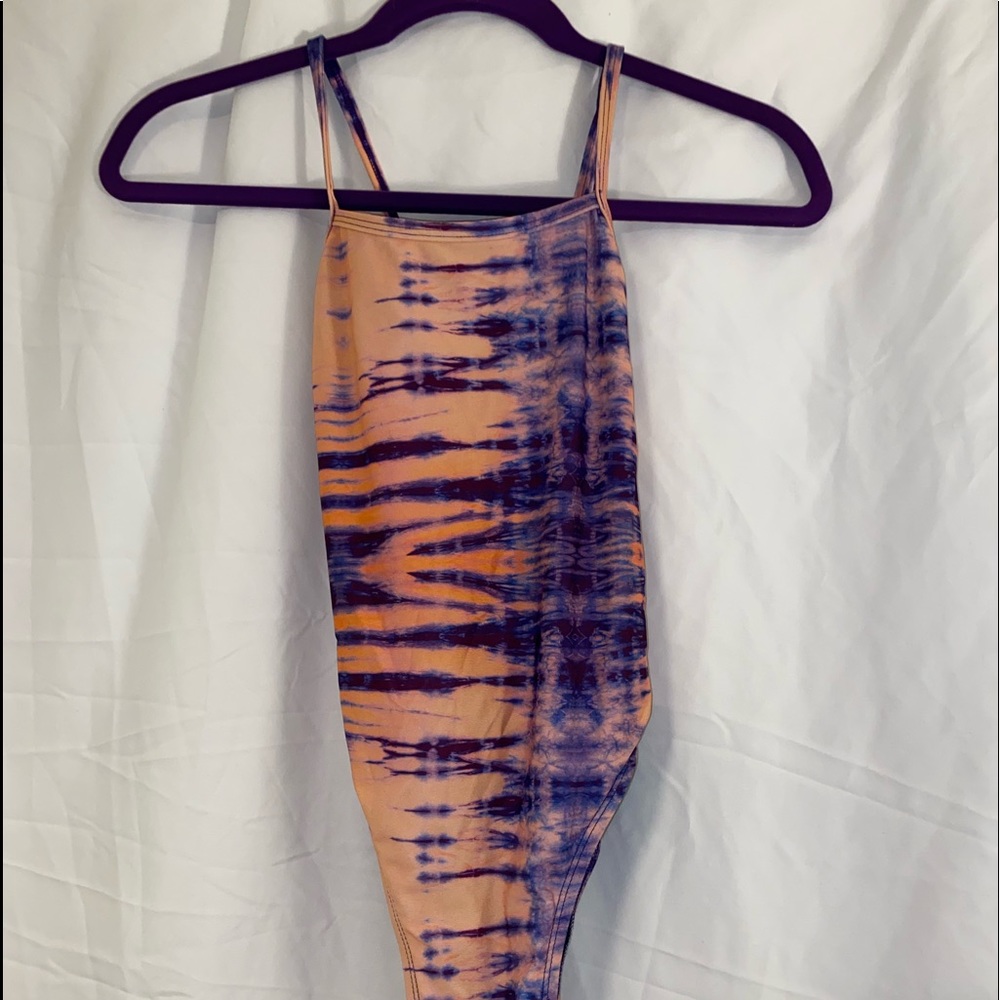 Jolyn fixed back “Scottie” bathing suit